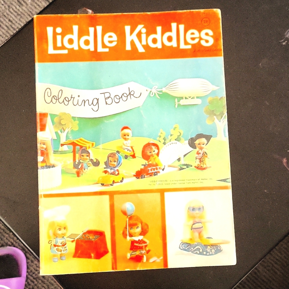 Lindley kiddles coloring book